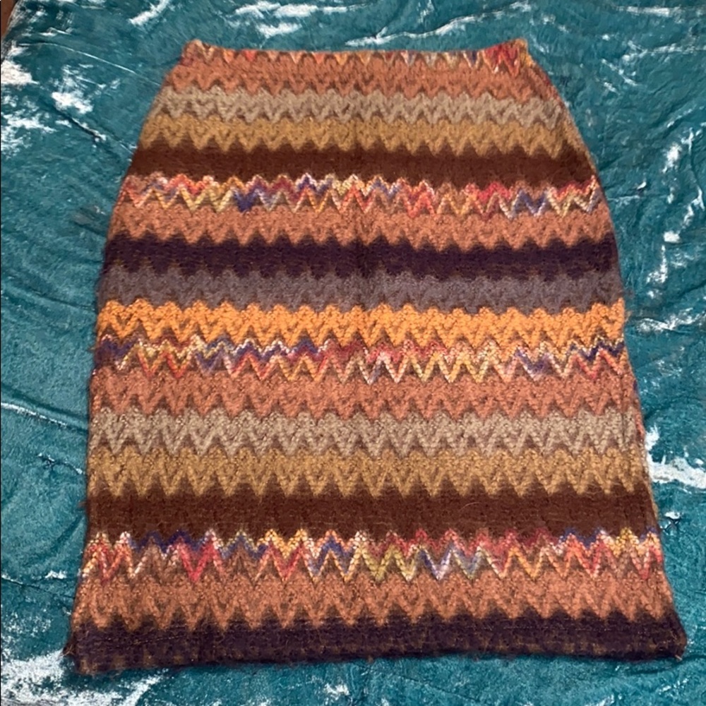 Vintage Pencil Sweater Skirt